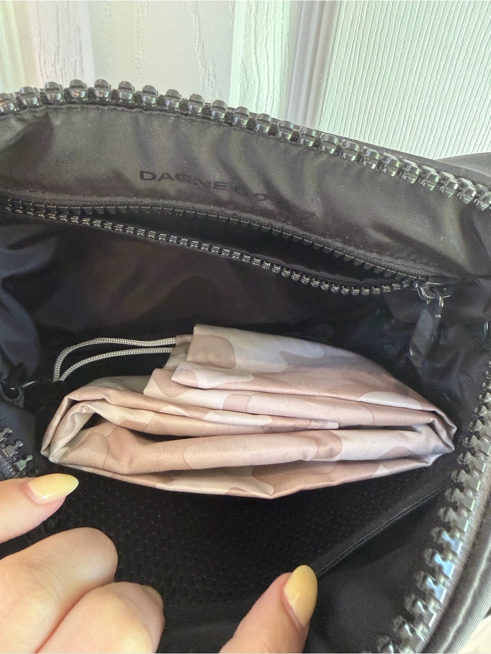 Dagne Dover Micah Black Crossbody Bag - Compact Everyday Carry - Picture 6 of 9